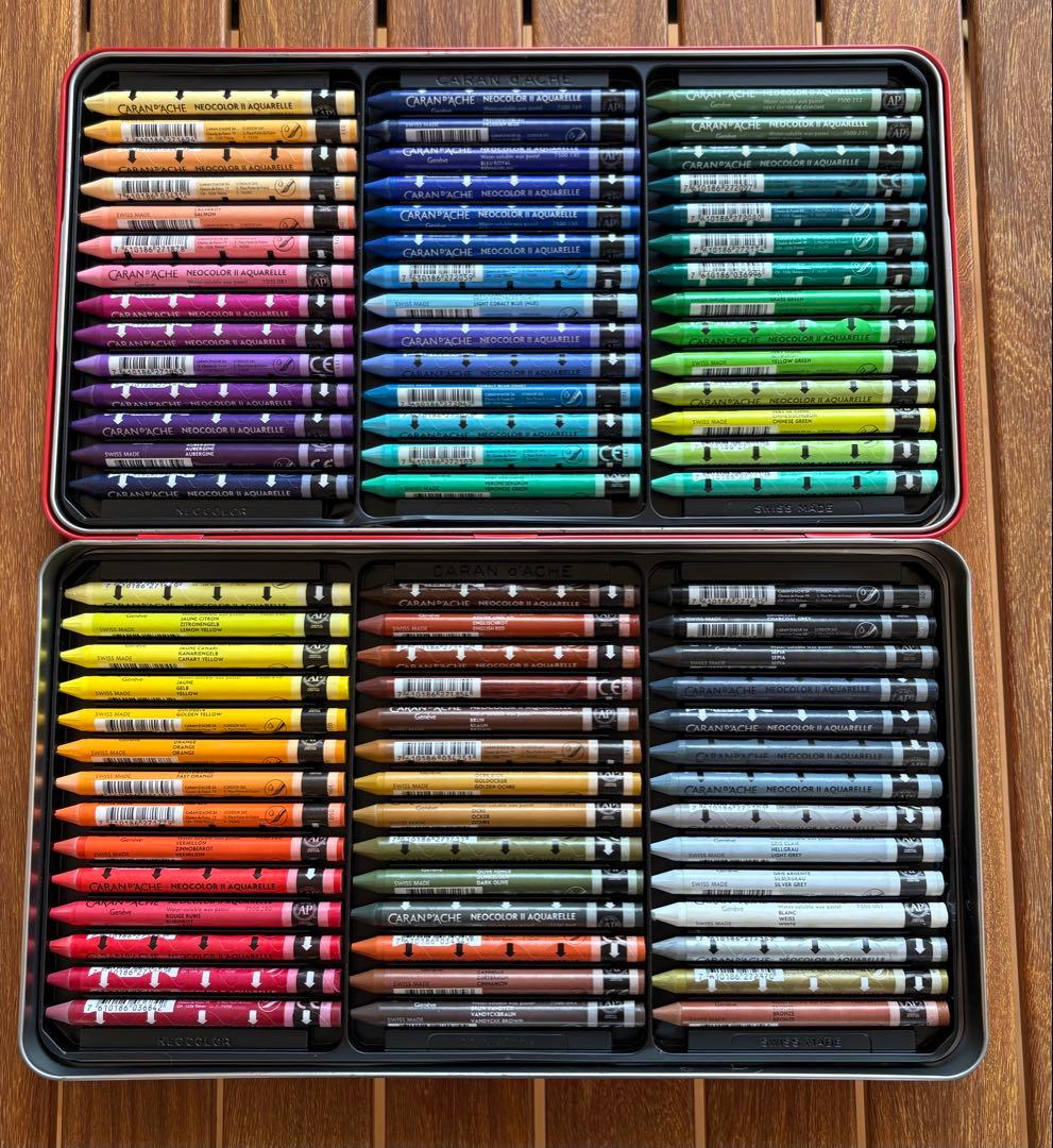 画材 CARAN D'ACHE 84 NEOCOLOR II Pastels