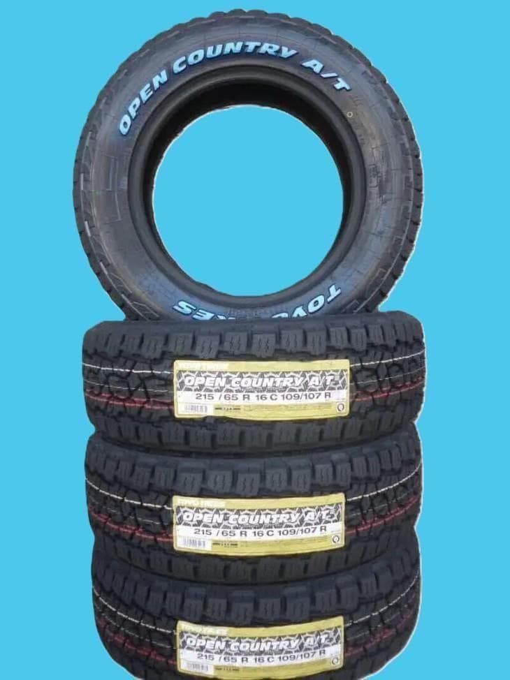 TOYO　AT3 215/65R16 ハイエース・キャラバン