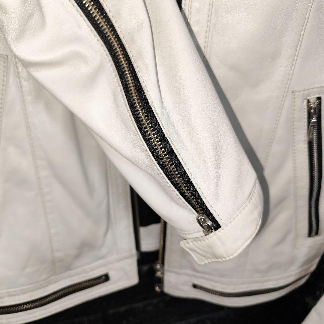 希少カラー　ラブレス　ラムレザー　シングルジャケット　サイズ　M