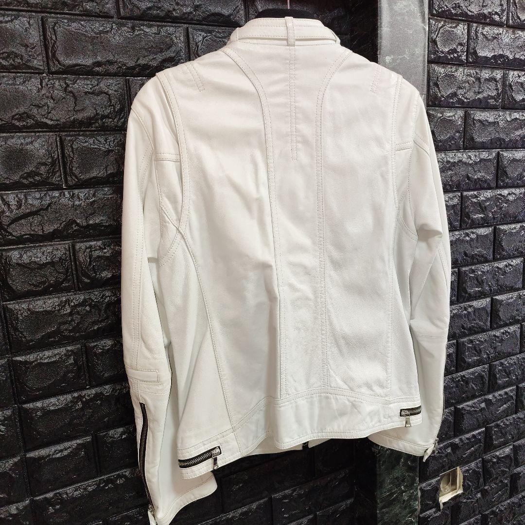 希少カラー　ラブレス　ラムレザー　シングルジャケット　サイズ　M