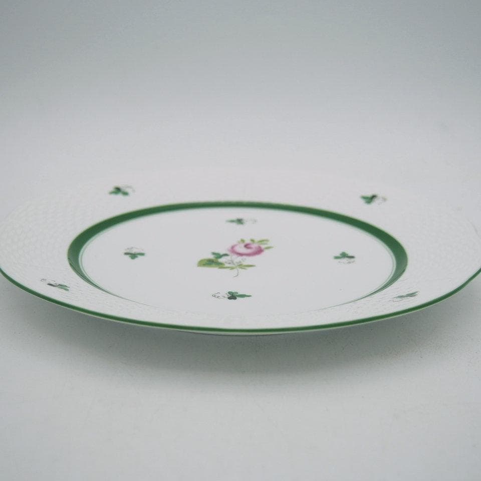 ヘレンド ウィーンの薔薇 521/VRH 23cm ランチプレート ペア #3