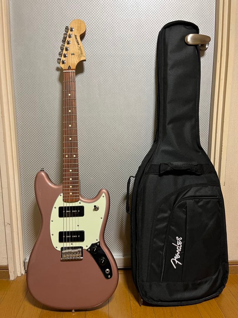 美品/ FENDER Mustang P90, Burgundy ムスタング