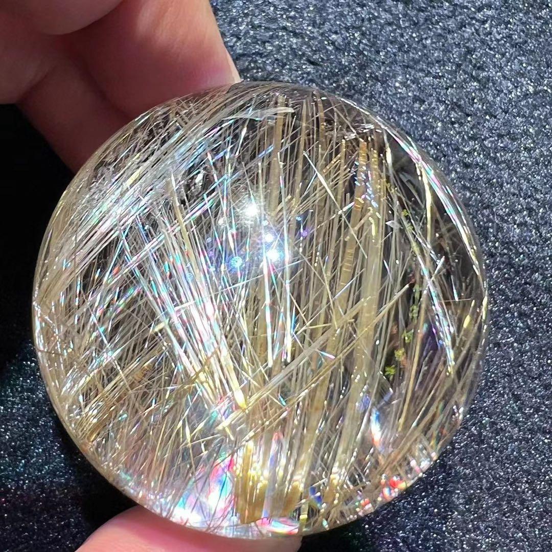 ⭐︎【極上品】タイチンクオーツ  置物 51.7mm