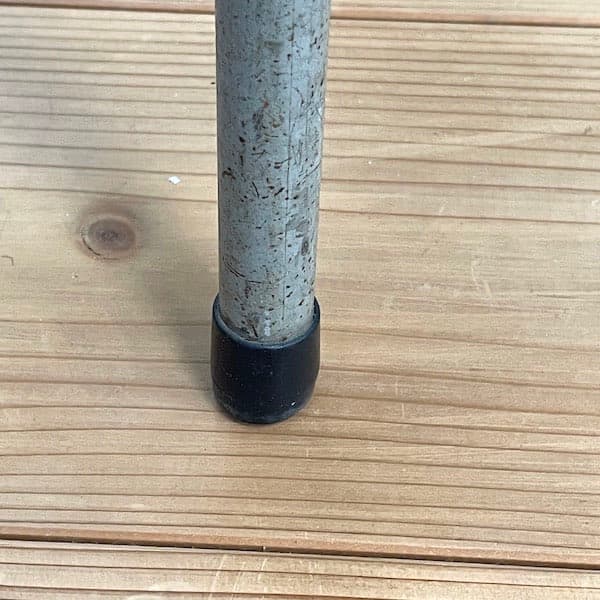 ビンテージ　サイドテーブル　アイアン＋ウッド　レトロ　ローテーブル