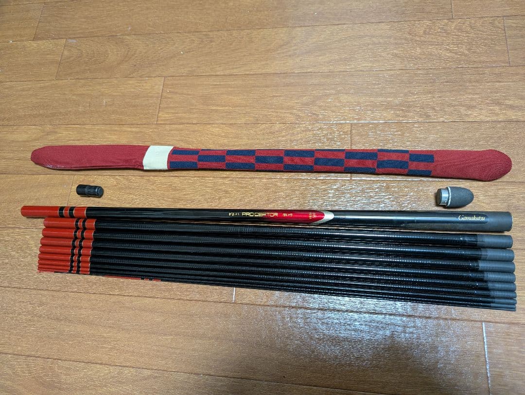 Gamakatsu PROCEPTOR 540 鮎竿 保護カバー付き