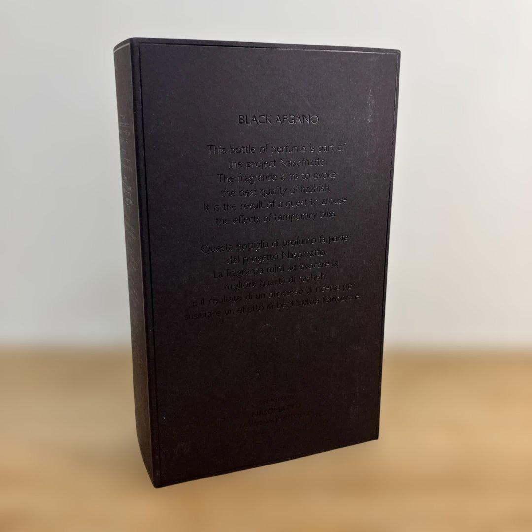 未使用 NASOMATTO BLACK AFGANO 30ml ボックス入り