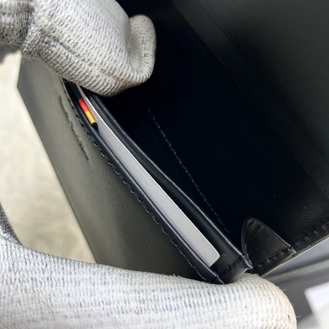 【未使用】 現行 ポールスミス 名刺入れ カードケース ブラック