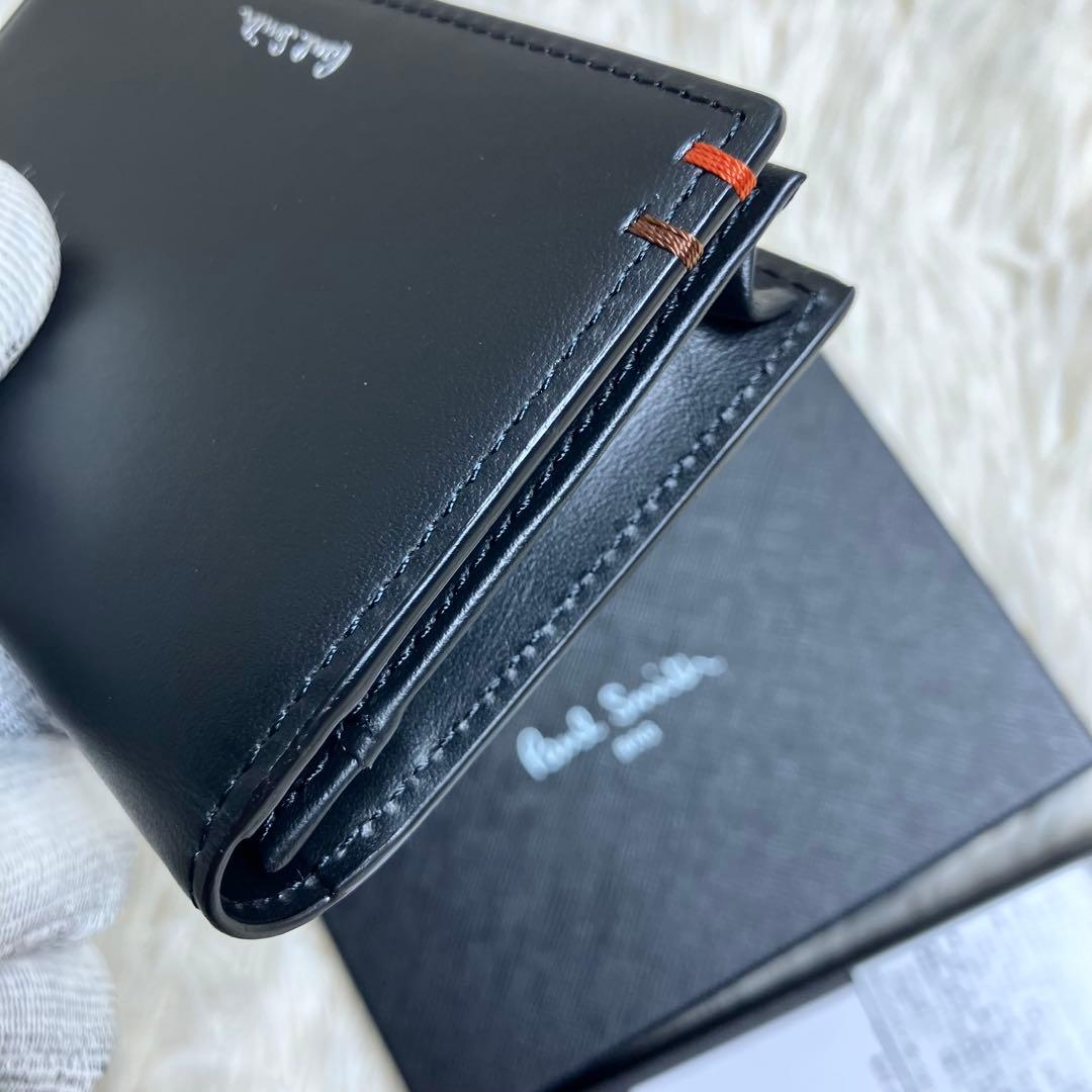 【未使用】 現行 ポールスミス 名刺入れ カードケース ブラック