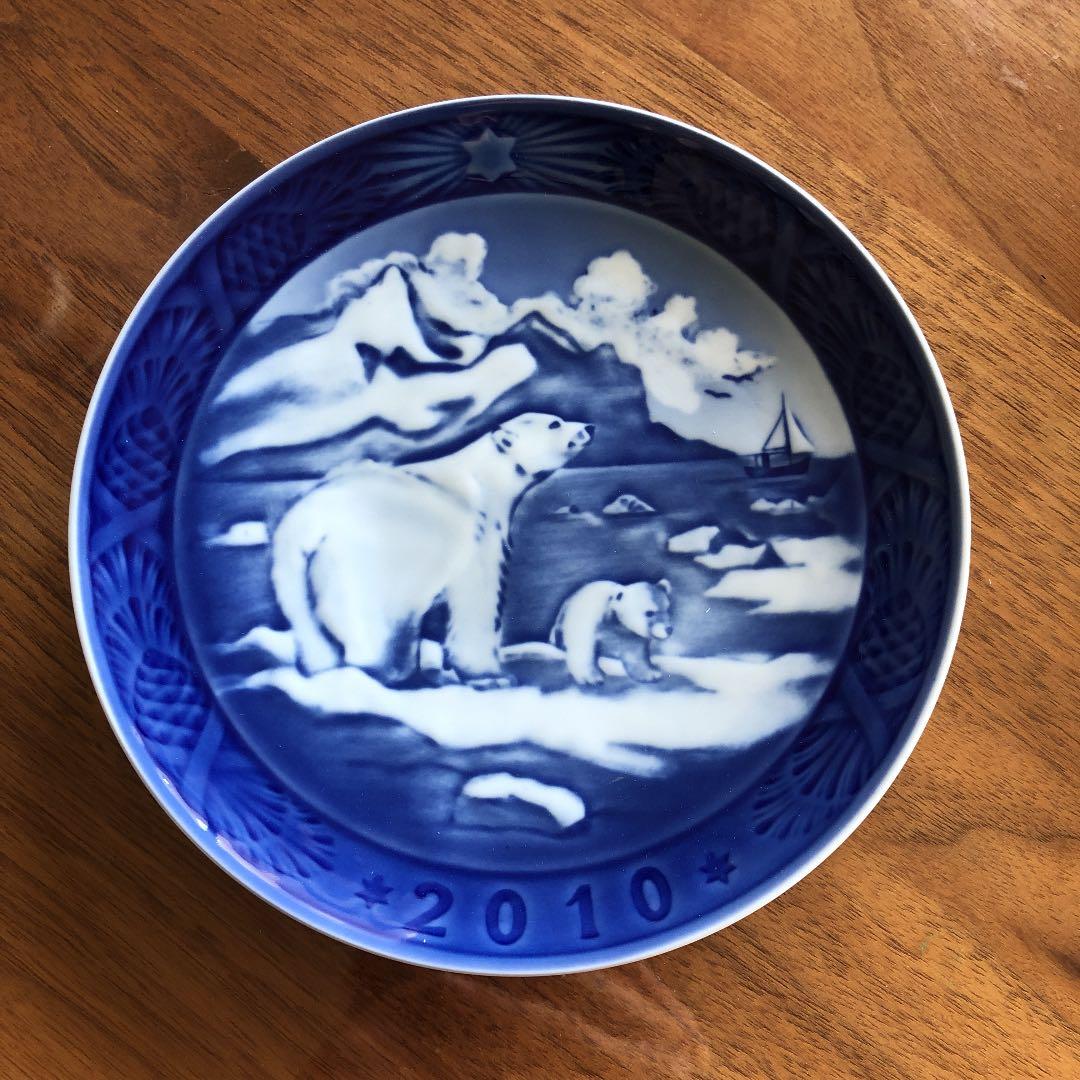 ロイヤルコペンハーゲン イヤープレート　2010