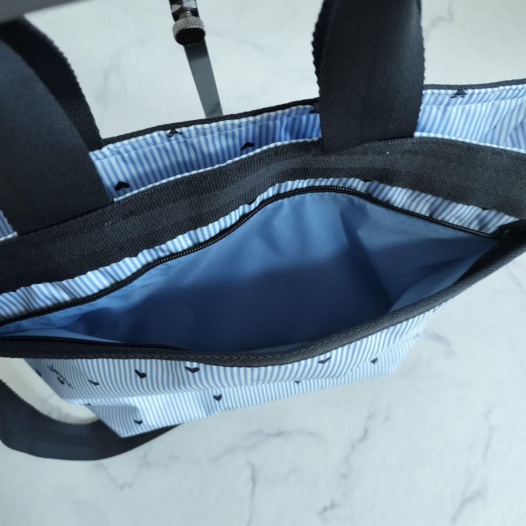 美品♪LeSportsac フレッシュブラックハーツ トートバッグ 日本限定