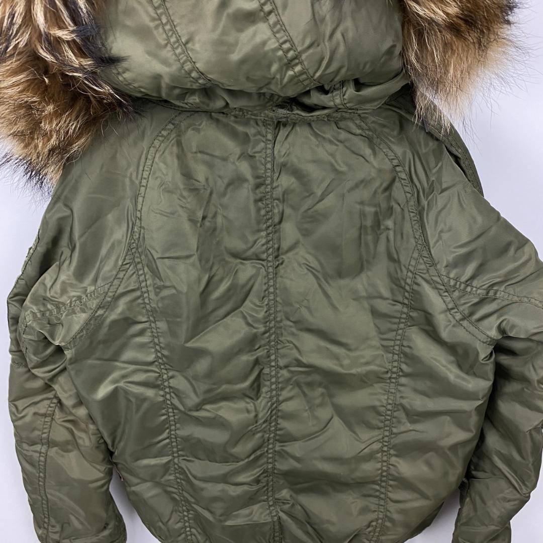 訳あり goa ゴア N-2B ブルゾン ミリタリージャケット ラクーンファー