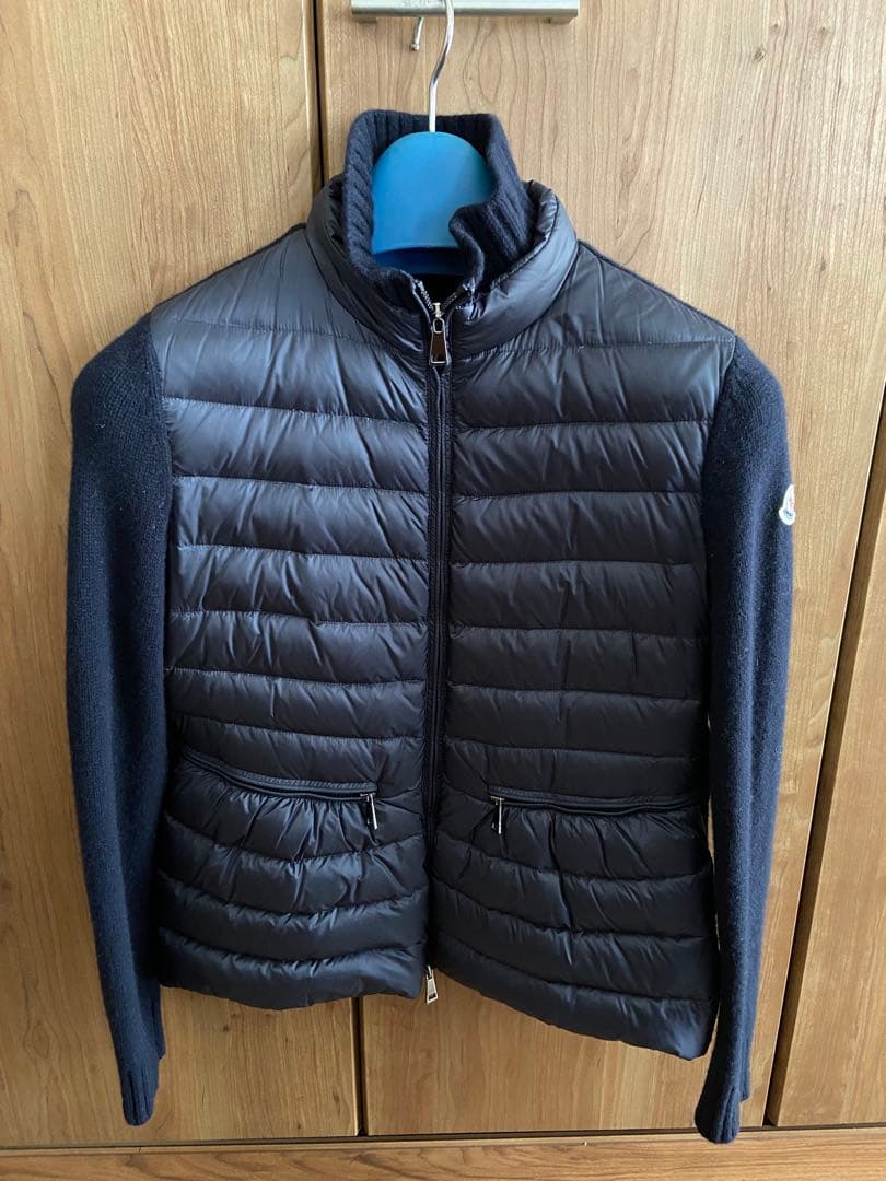 最終価格セール‼️モンクレール カシミヤ混ニットダウン Ｌサイズ