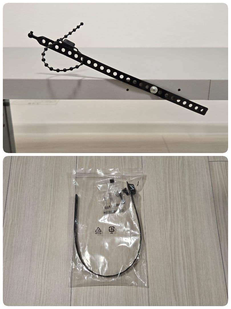 Panasonic テレビ台 グレー ガラス棚 キャスター付き