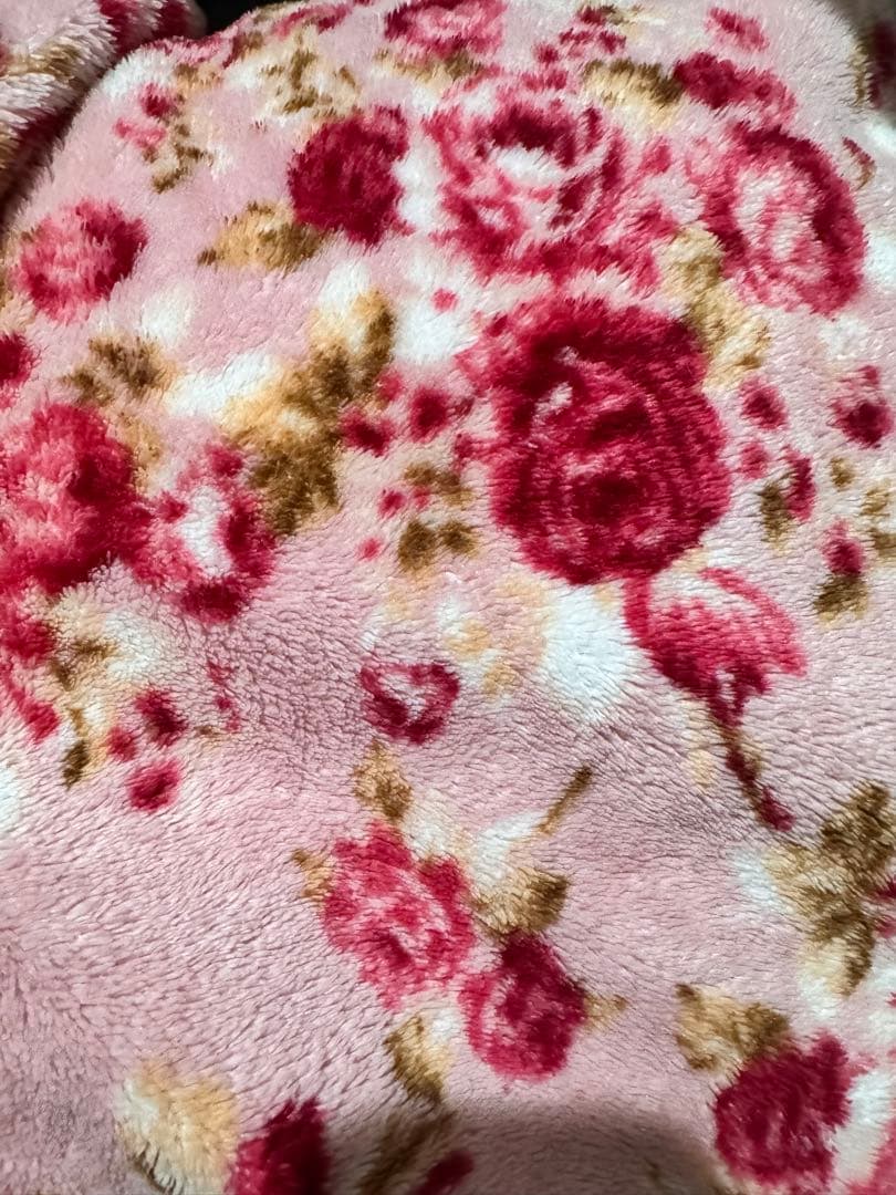 花柄掛け布団 刺繍入り　シャンブラクーシェ　リズリサ