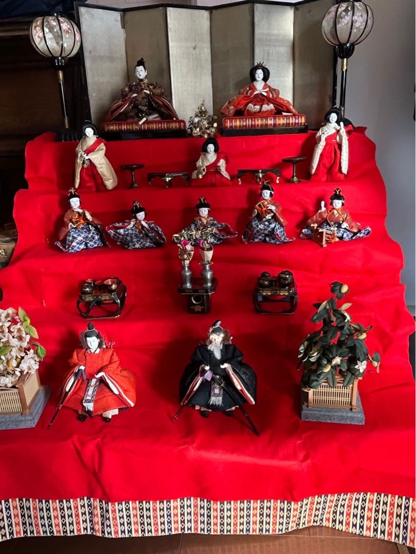 年代物　お雛様