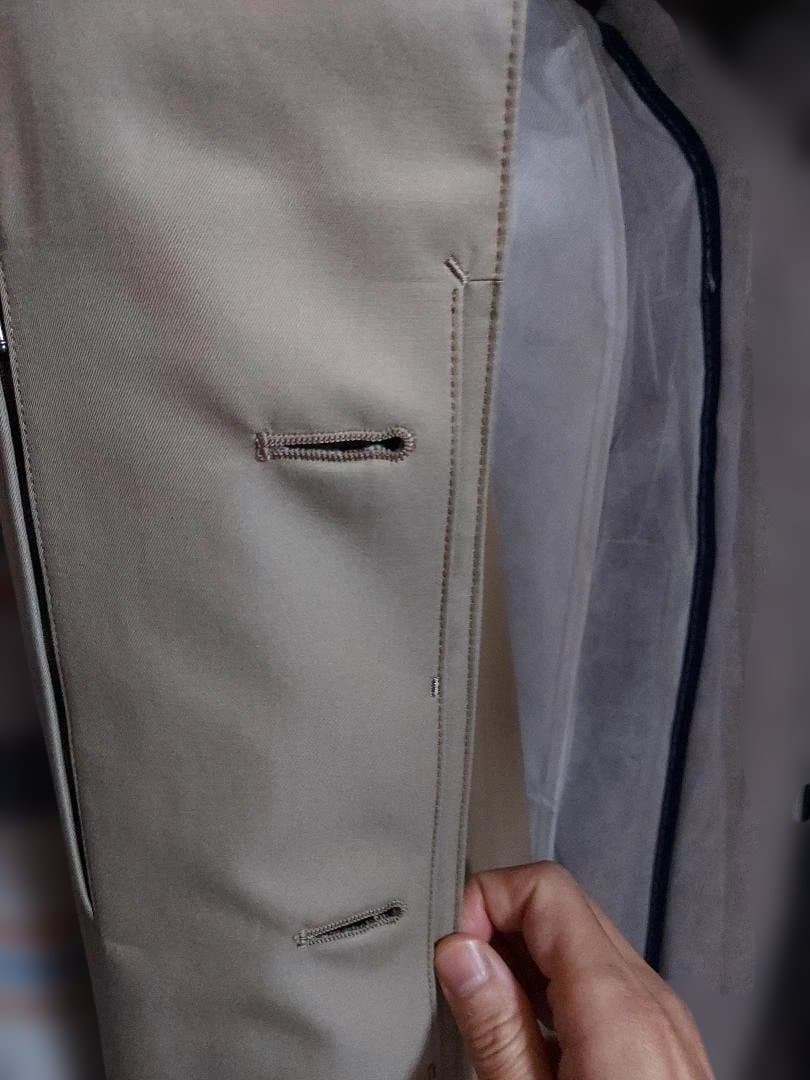 SANYO　100年コート　クラシックモデル バルマカーンコート　カーキ　L