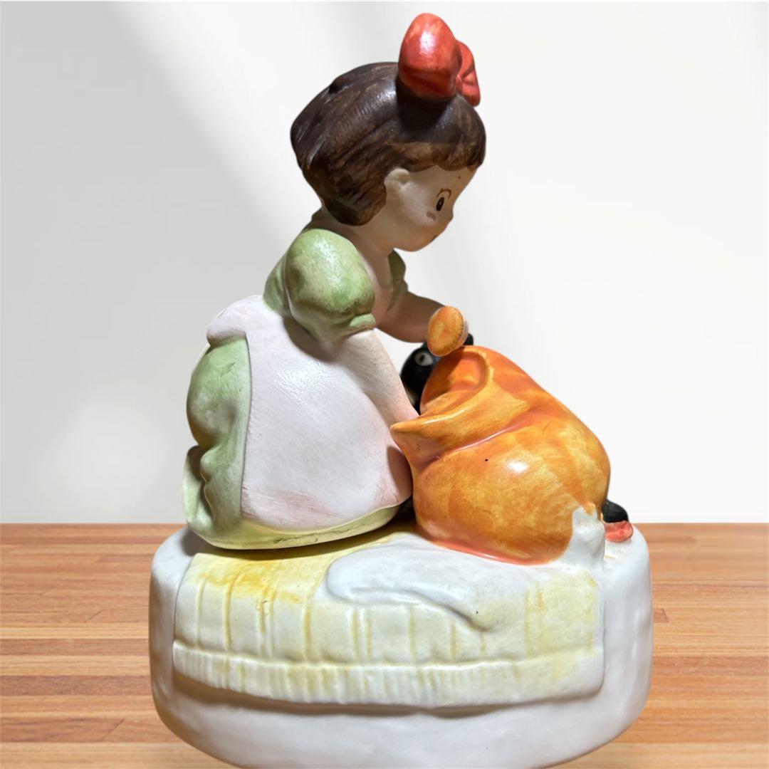 【希少】魔女の宅急便 キキ＆ジジ オルゴール GD4102-400 徳間書店