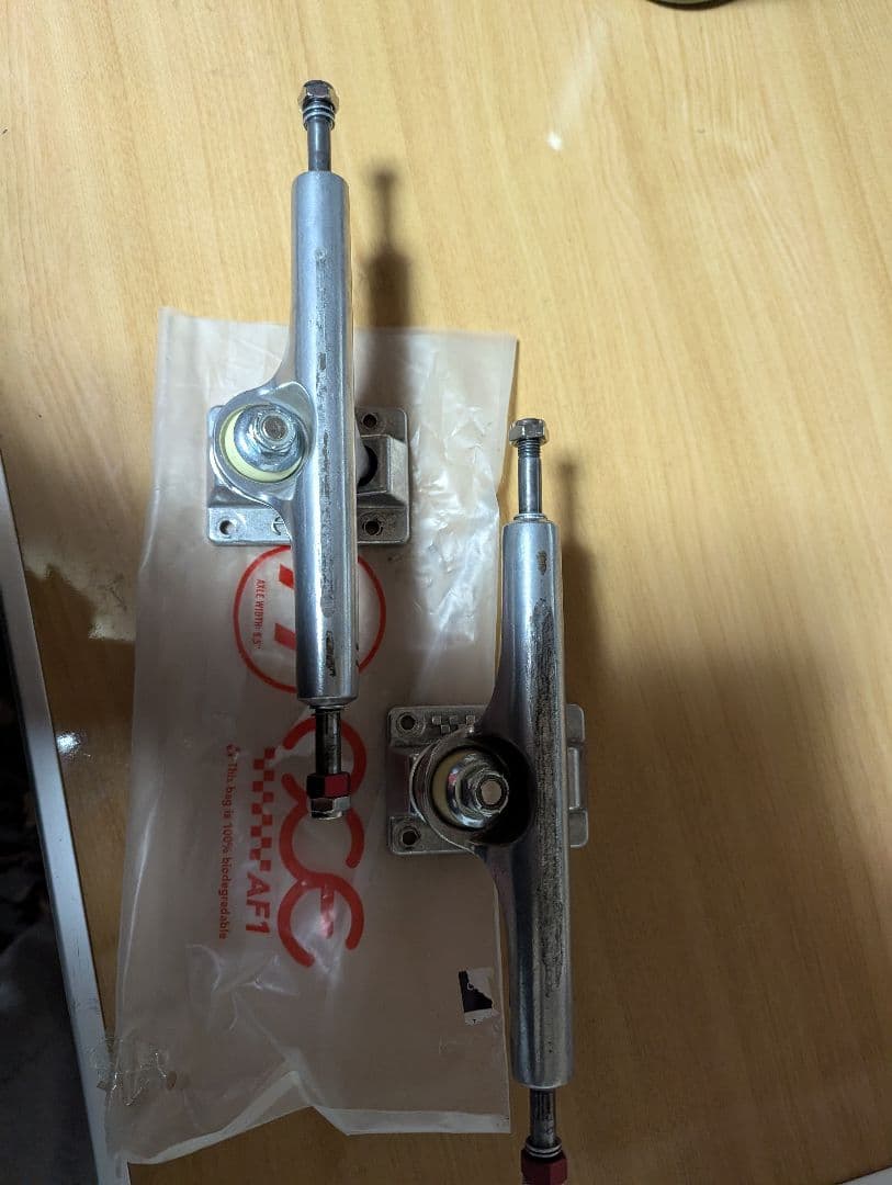 エース トラック ACE AF1 SILVER　Hi スケートボード　77