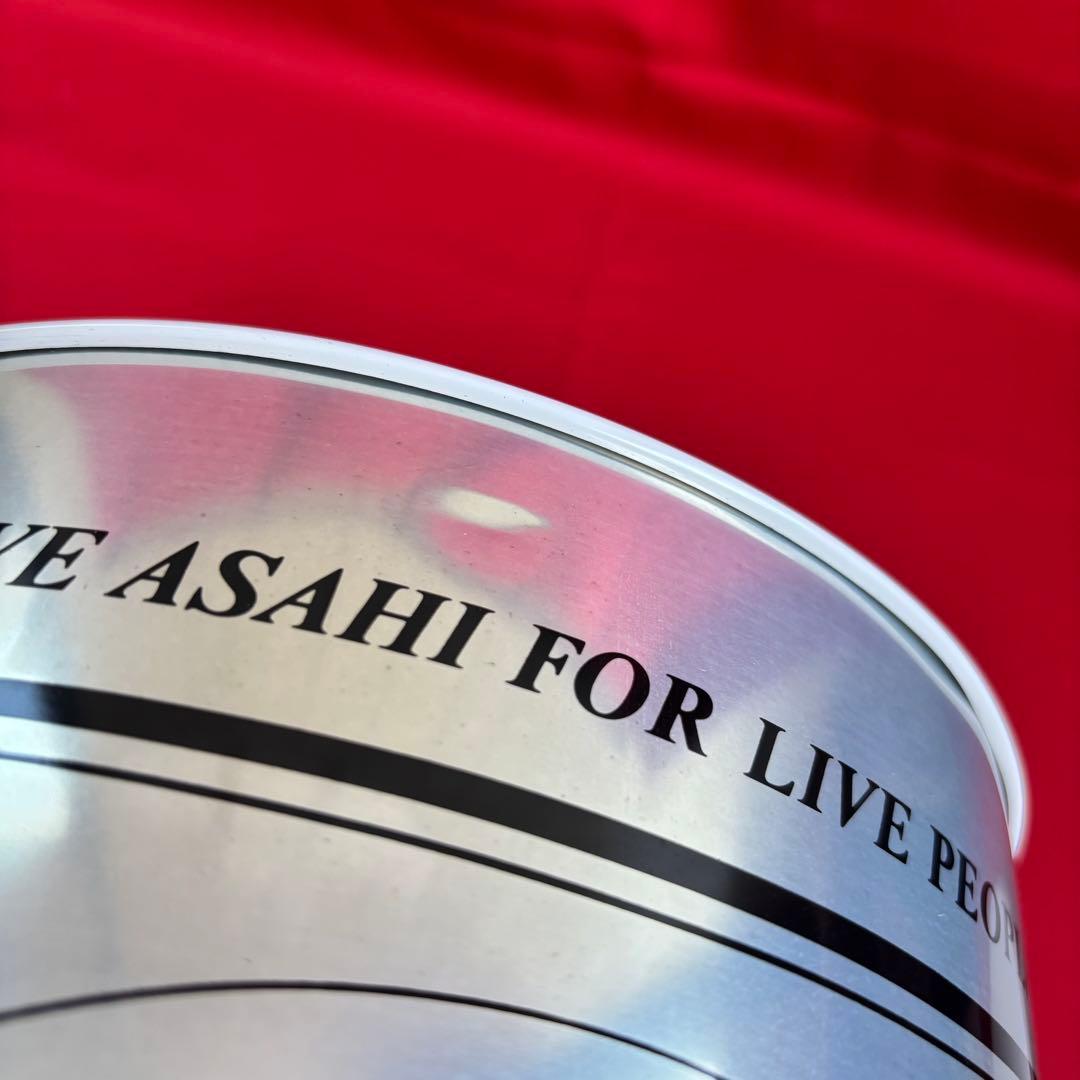 昭和レトロ アサヒスーパードライ ペール缶 チェア 収納 ブラック