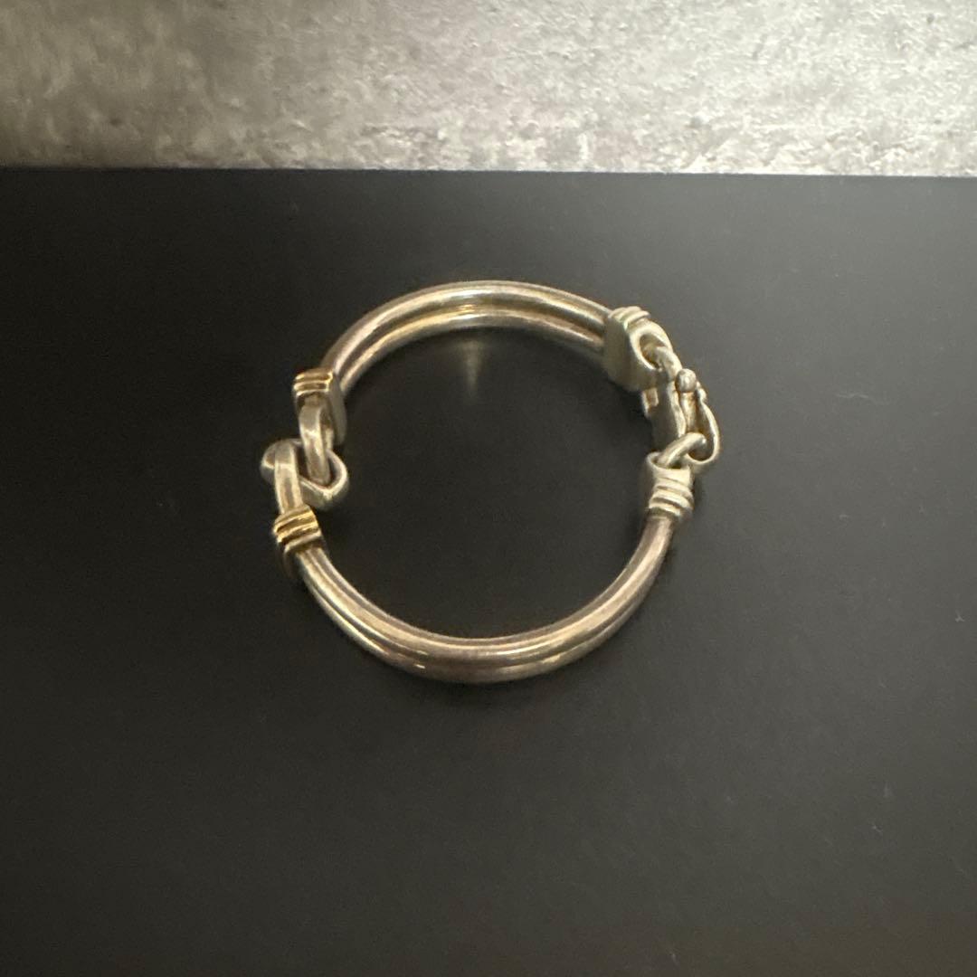 OLD Tiffany コンビバングル　14k