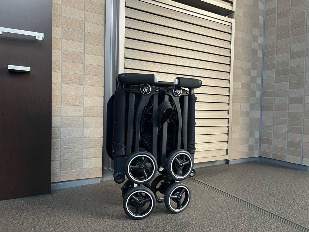 中古　gb POCKIT AT ベビーカー Velvet Black