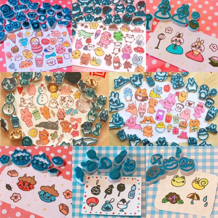 消しゴムはんこ オーダー受付中