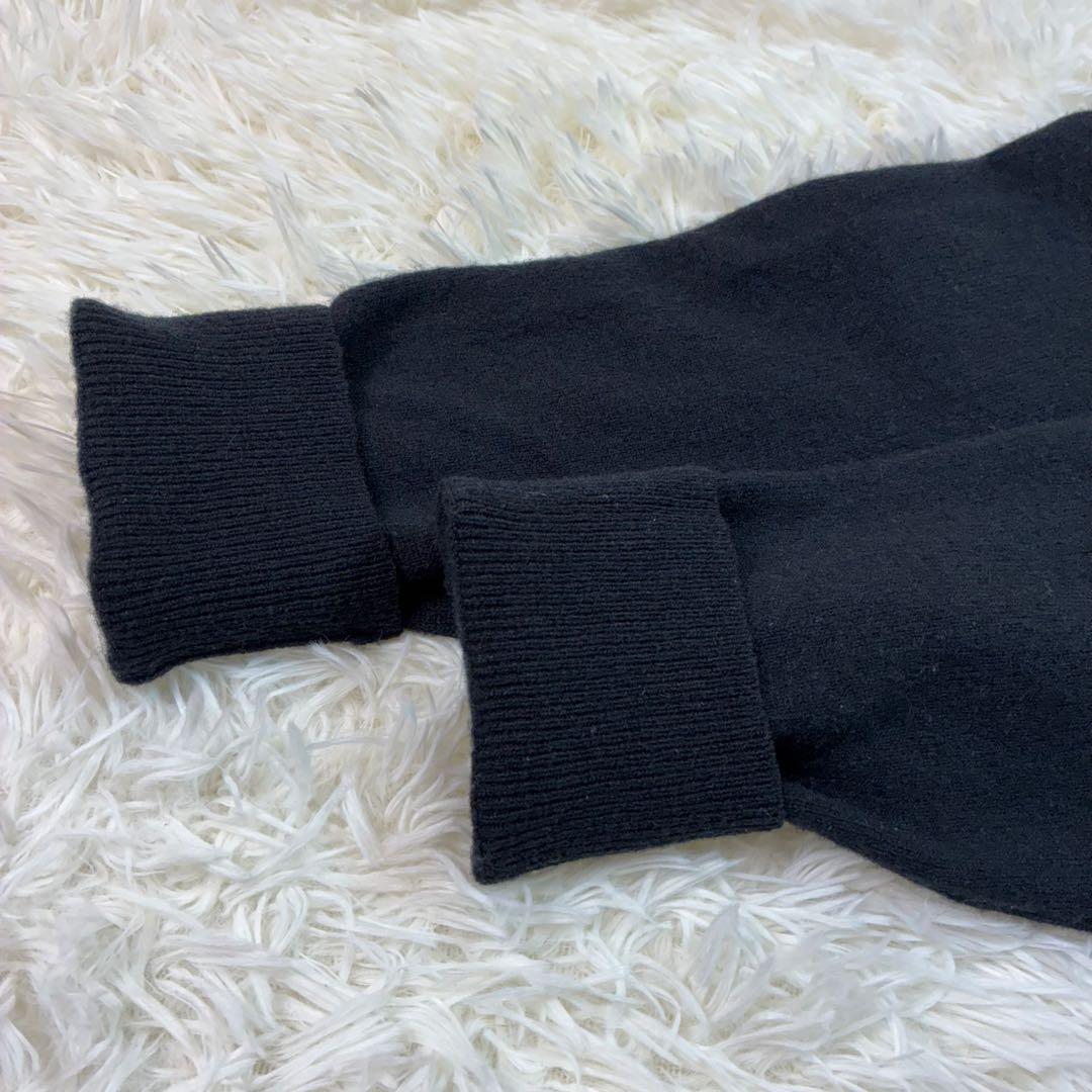 美品✨アクネストゥディオス Vネックカーディガン ネイビー L ウール100%