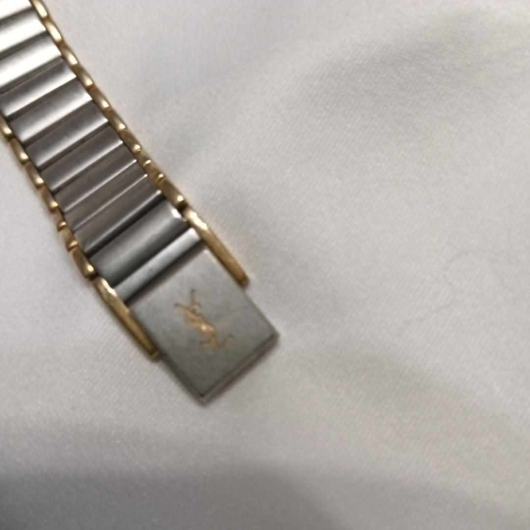 Yves Saint Laurent アナログ腕時計 ゴールドシルバー