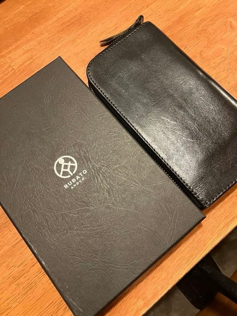 RUBATO&Co ルバートアンドコー　長財布　黒