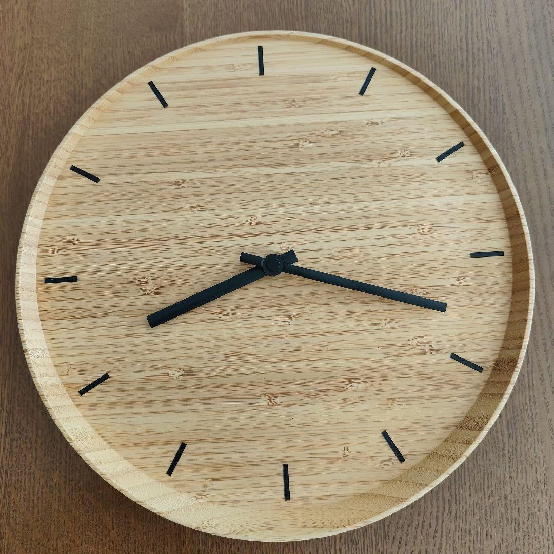 （値下げ・新品同様）ウォールクロック 時計 TEORI 　1321-P-WC