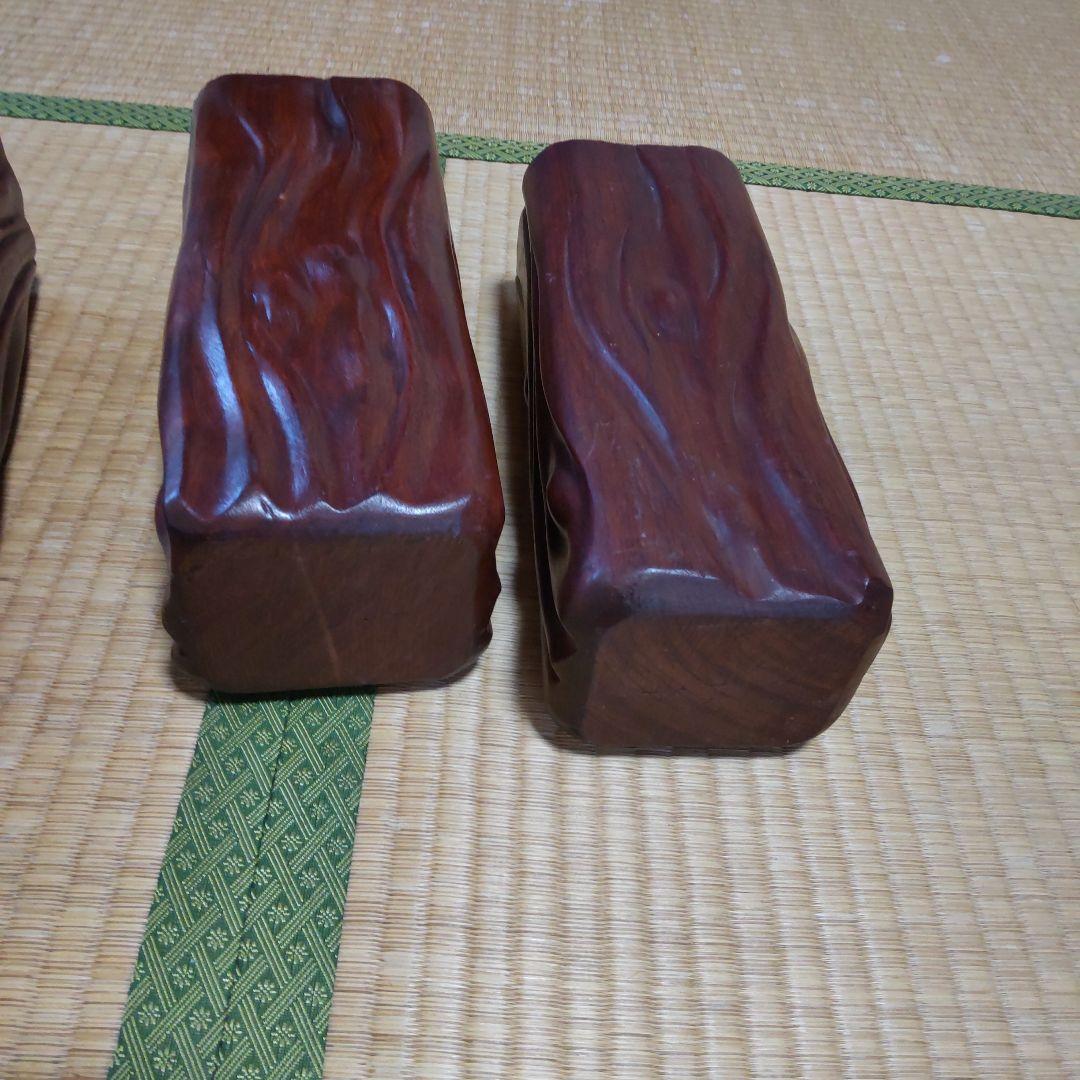 花梨またはブビンガ無垢　一枚板　座卓