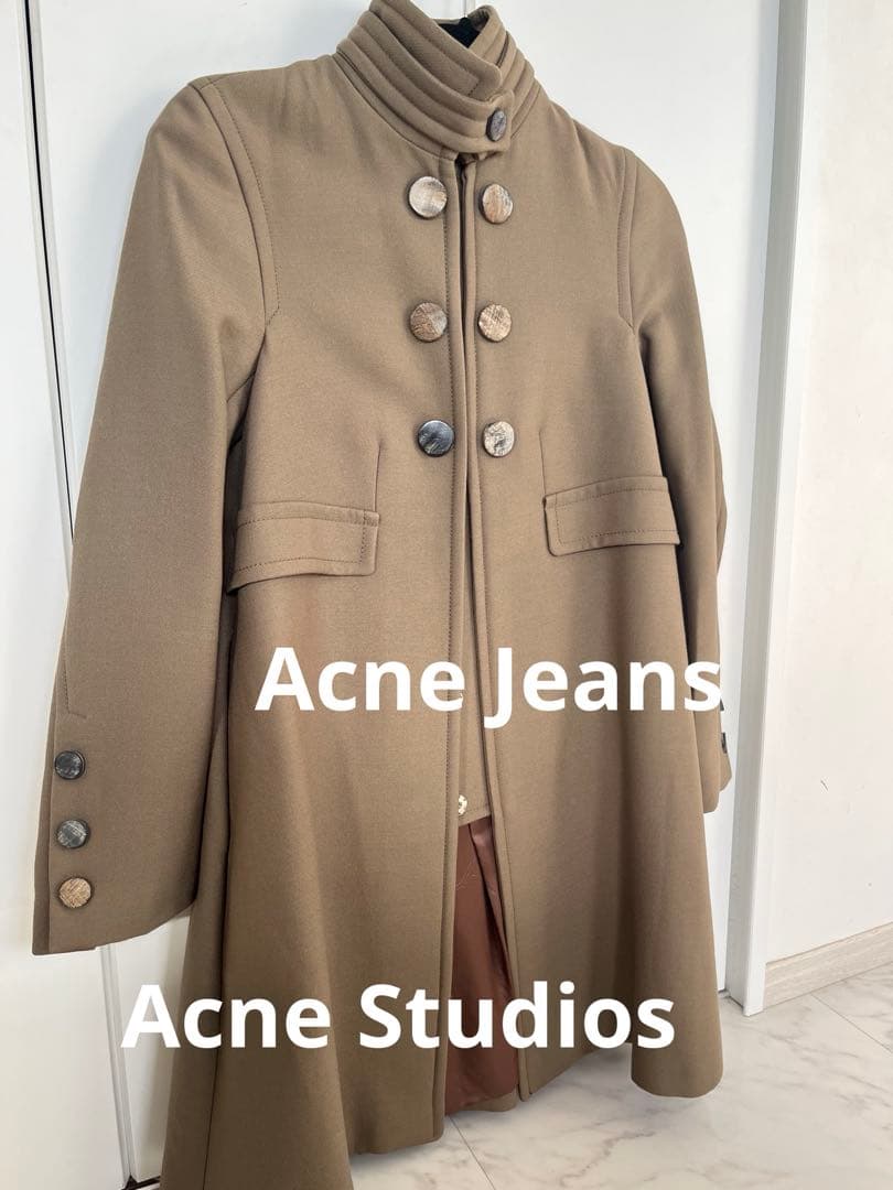 Acne Jeans チェスターコート 136 ベージュ