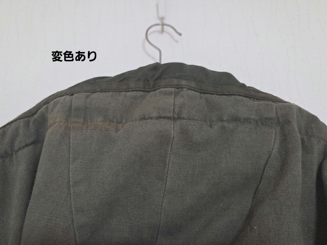 GOA　ファー付きミリタリージャケット　ショート丈