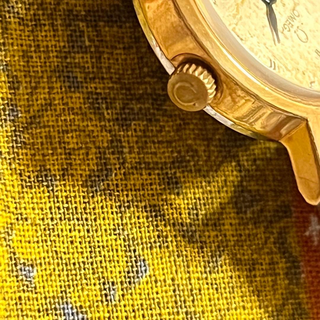 【OMEGA】Geneve 手巻き時計 ゴールド【稼働中】