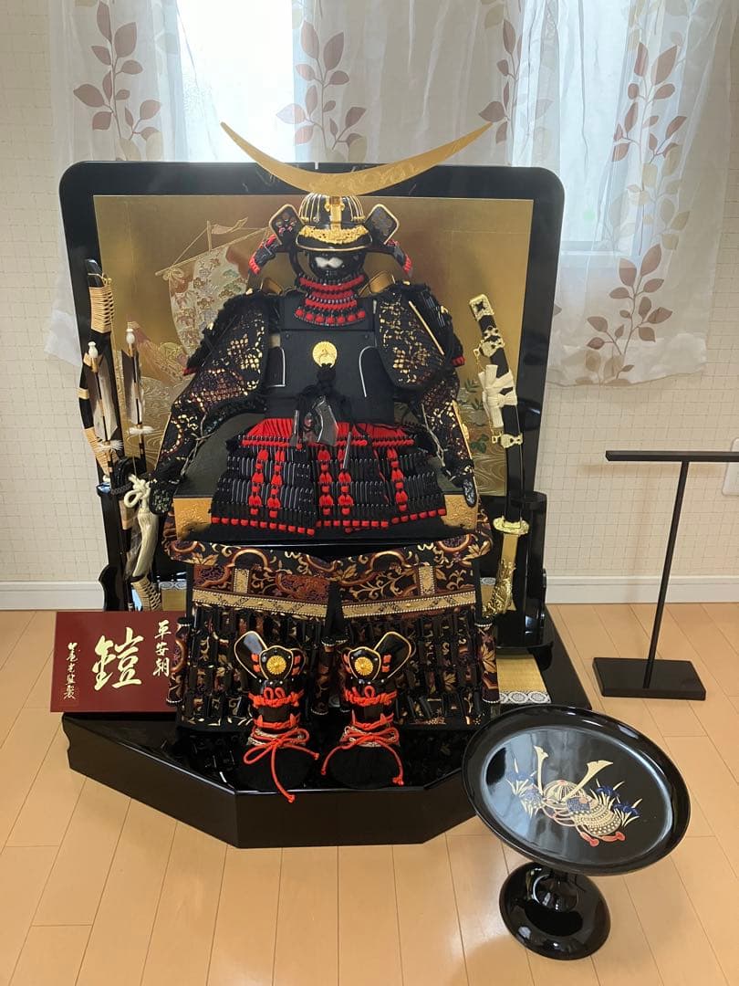 五月人形　鎧飾り　兜　平安朝