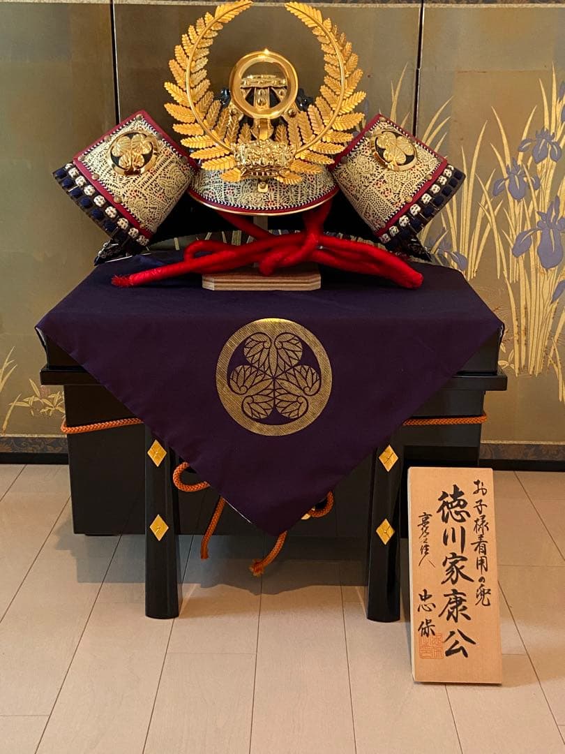徳川家康　着用可能兜　五月人形　どうする家康