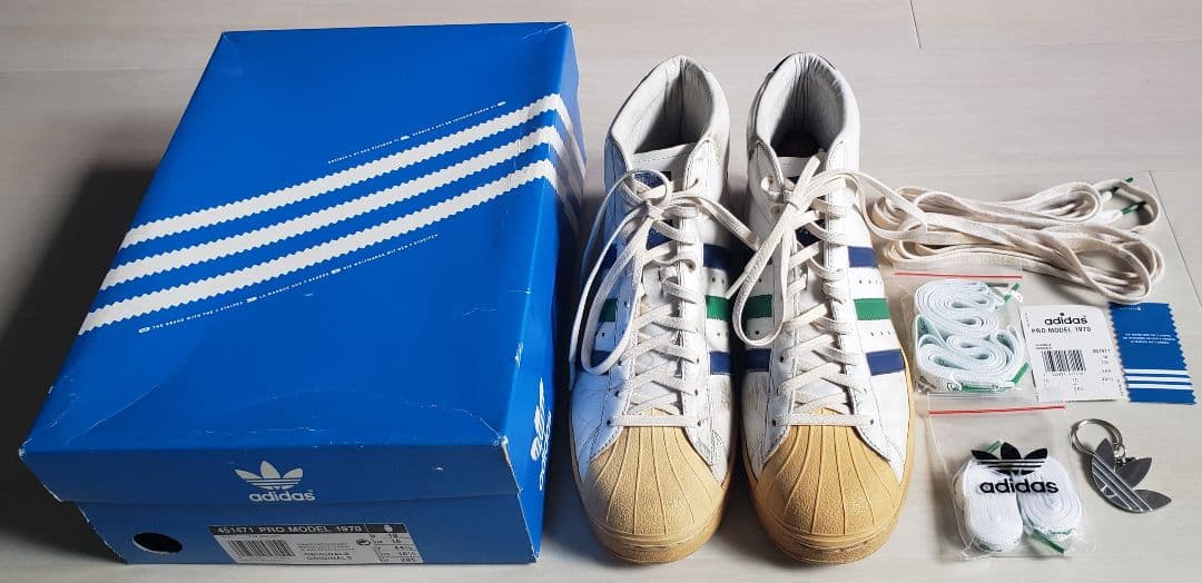 靴 adidas promodel 1970 pistol pete vintage