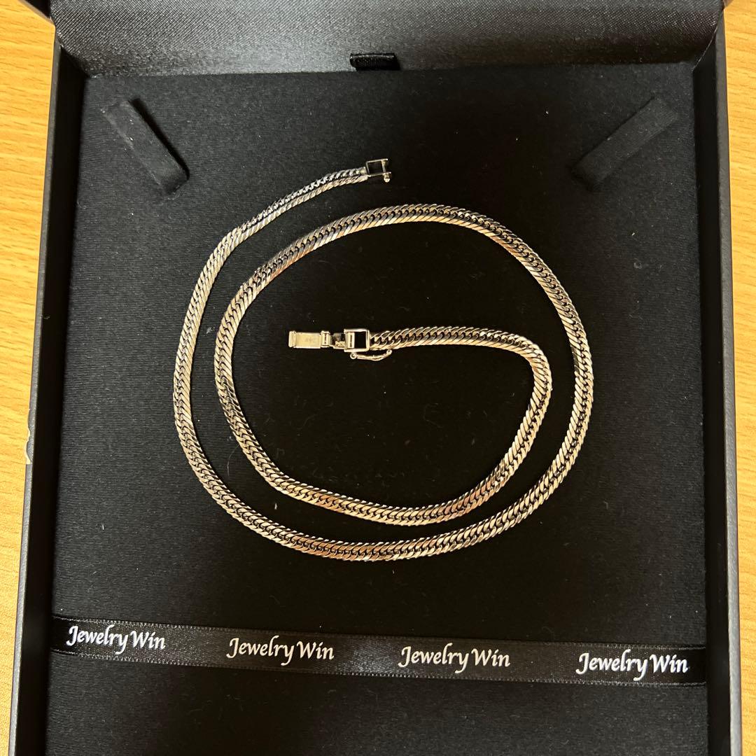 喜平　プラチナ　PT850 12面トリプル　30g ネックレス　50cm