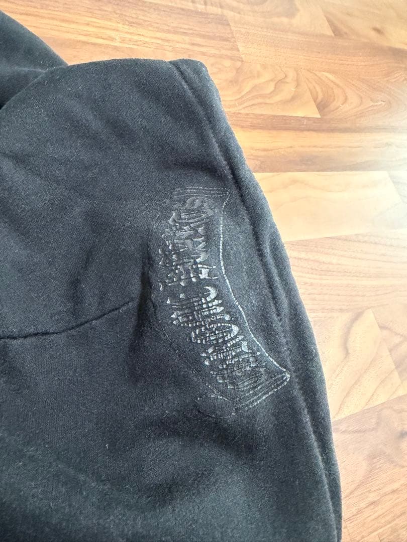 CHROME HEARTS OLD サーマル裏地 パーカー ブラック