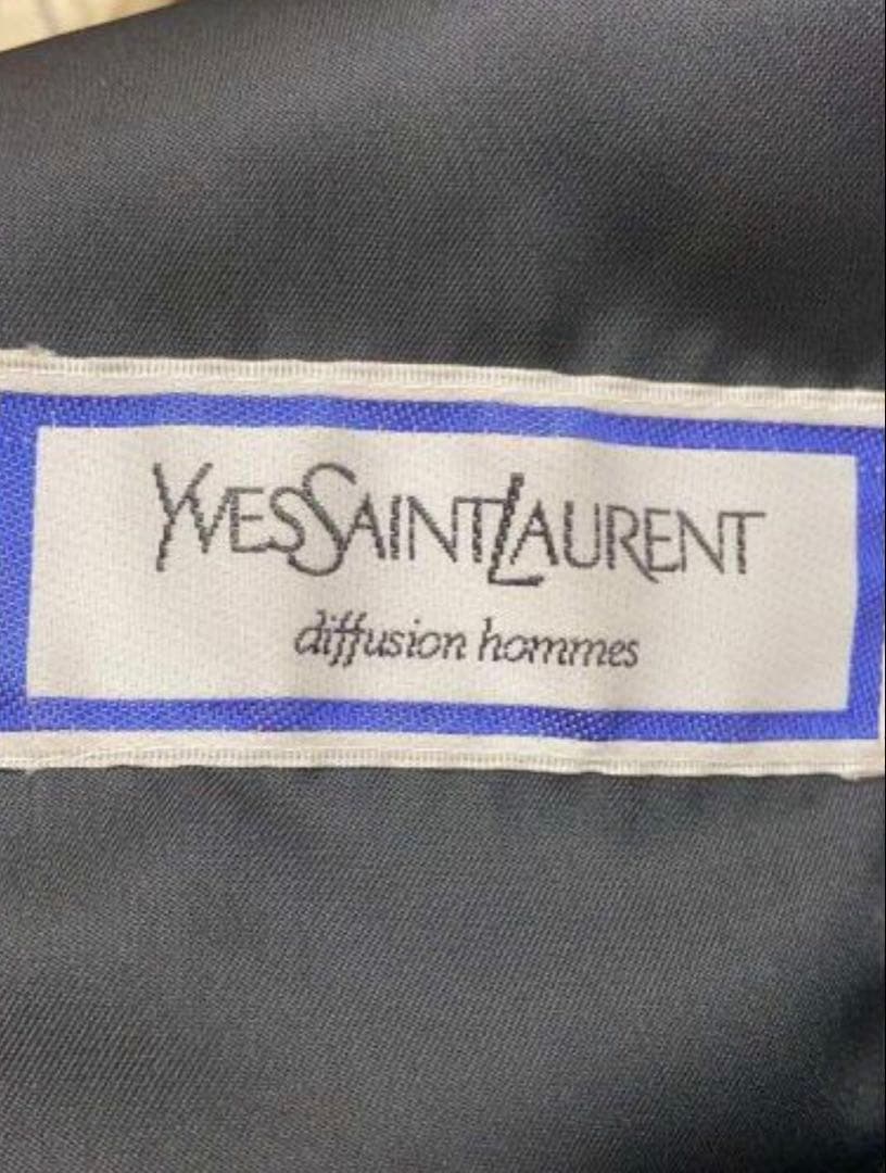 【Yves Saint Laurent】ビンテージ ウール チェスターコート