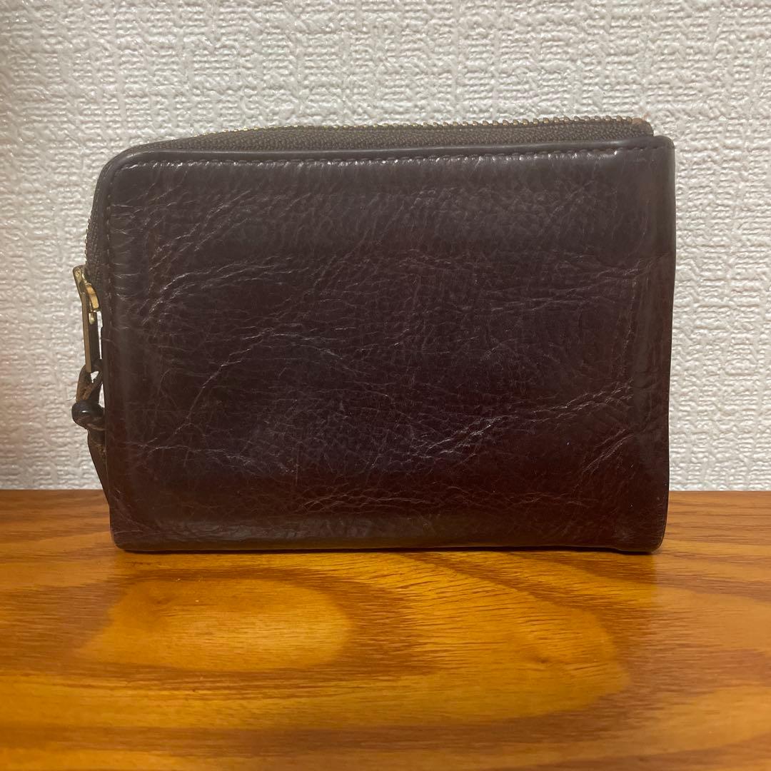 PORTER SOAK 二つ折り財布　ソーク　ブラウンレザー　折り財布　茶