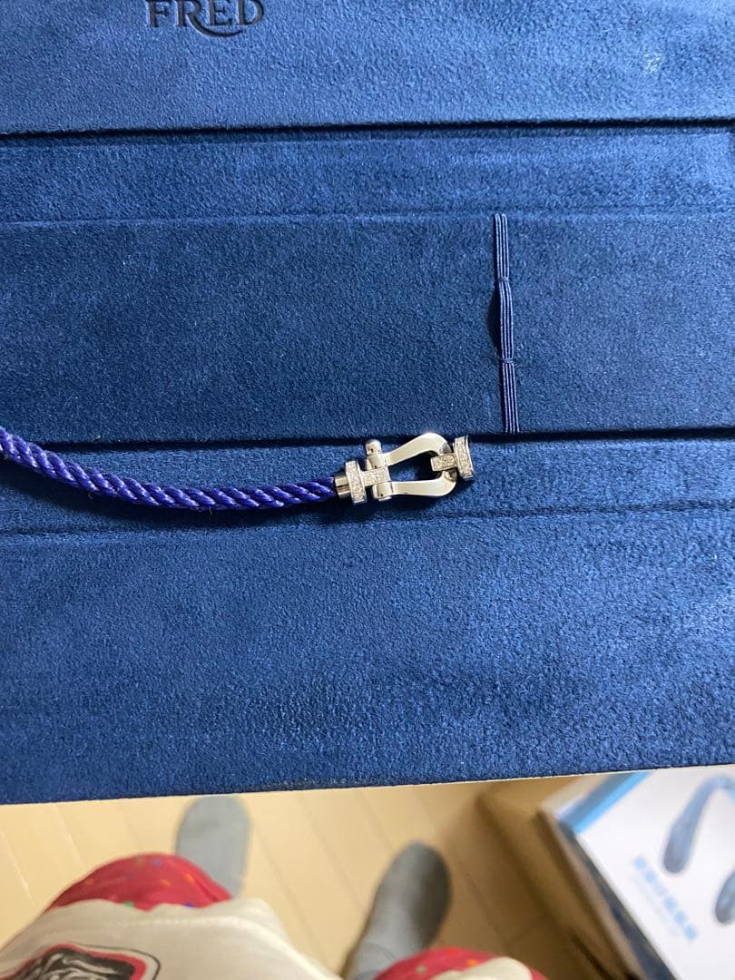 FREDフォース10☆ダイヤモンド国内正規品 MM/ホワイトゴールド新品同様品☆