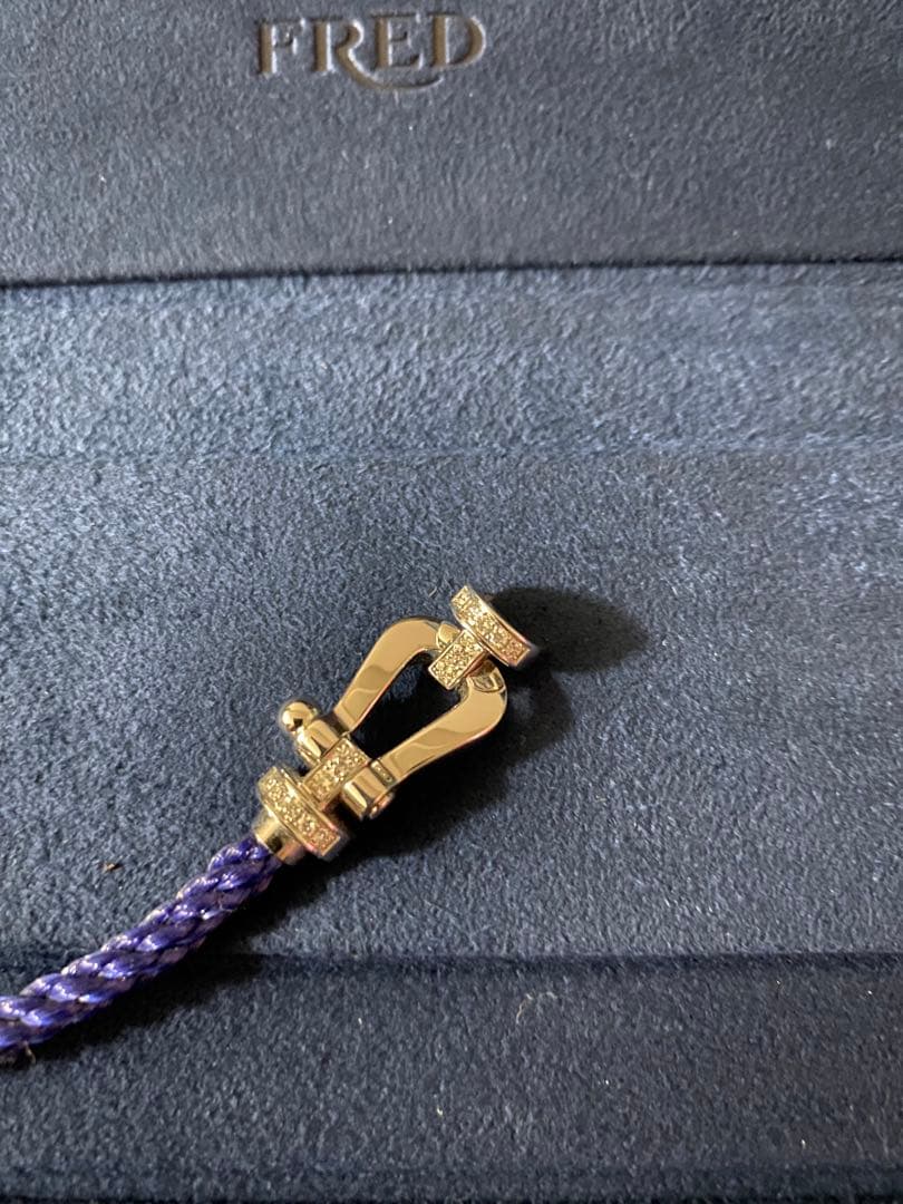 FREDフォース10☆ダイヤモンド国内正規品 MM/ホワイトゴールド新品同様品☆