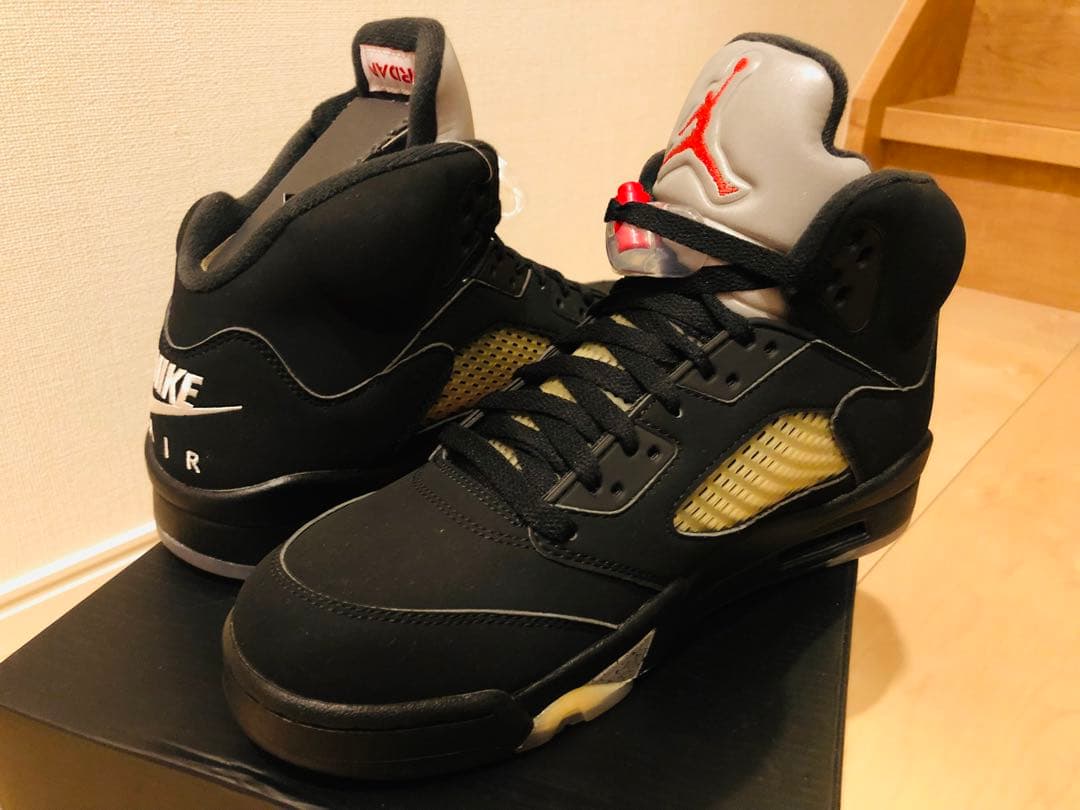 靴 NIKE AIR JORDAN 5 RETRO OG US9