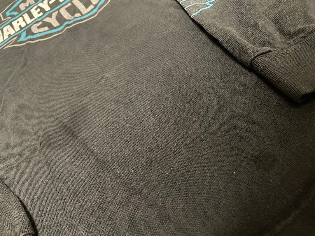 『入手困難』90s ハーレーダビッドソン ヴィンテージロングTシャツ フレイム
