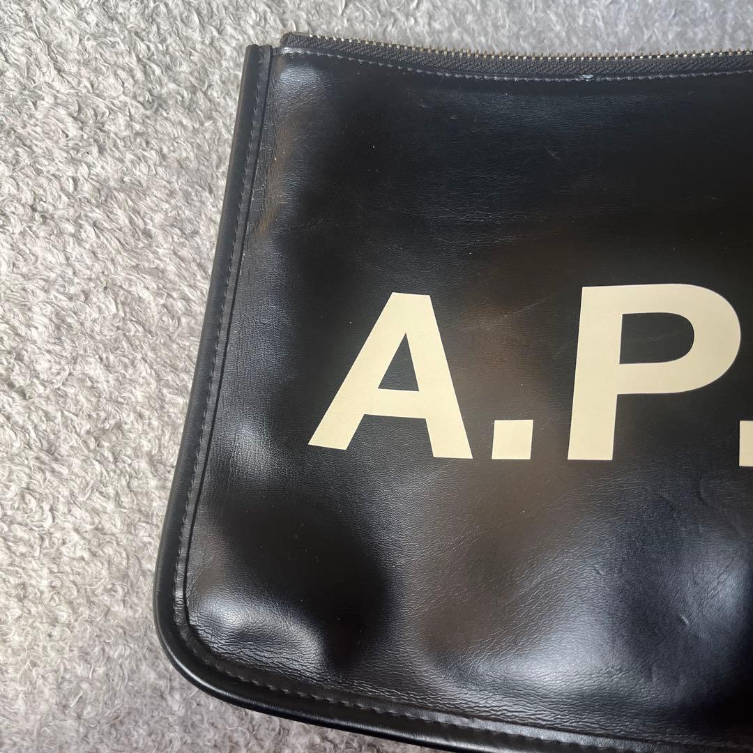 h*0様 A.P.C. ブラック 長財布とポーチ セット　アーペーセー　ビッグロ