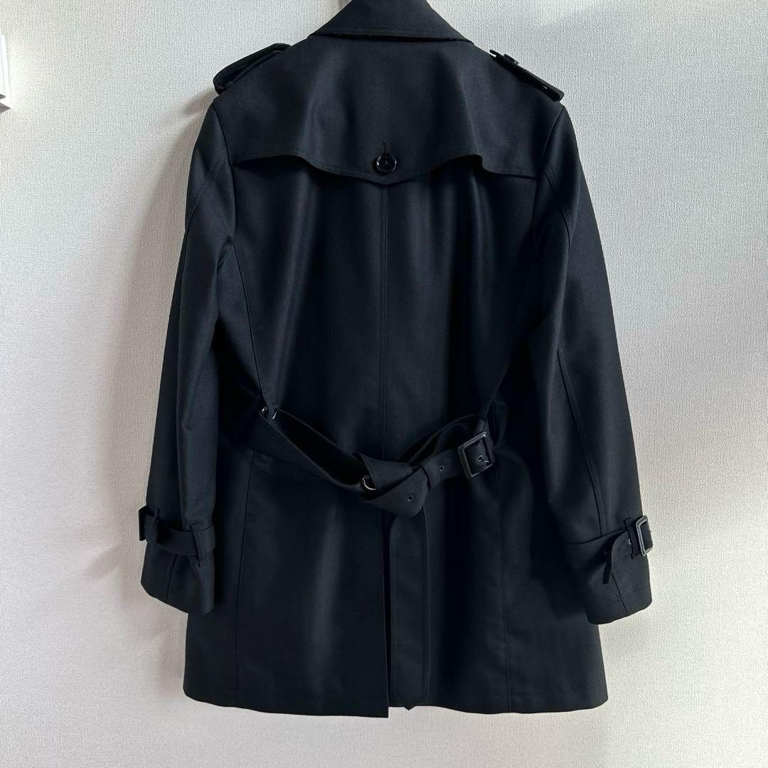 BURBERRY BLACK LABEL ミドル丈トレンチコート ヘリンボーンL