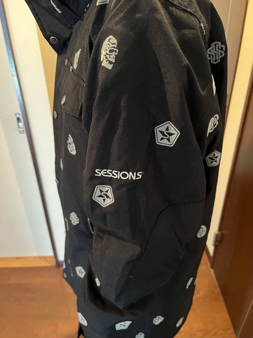 sessions スノーボード　ウェア上下セット　Mサイズ