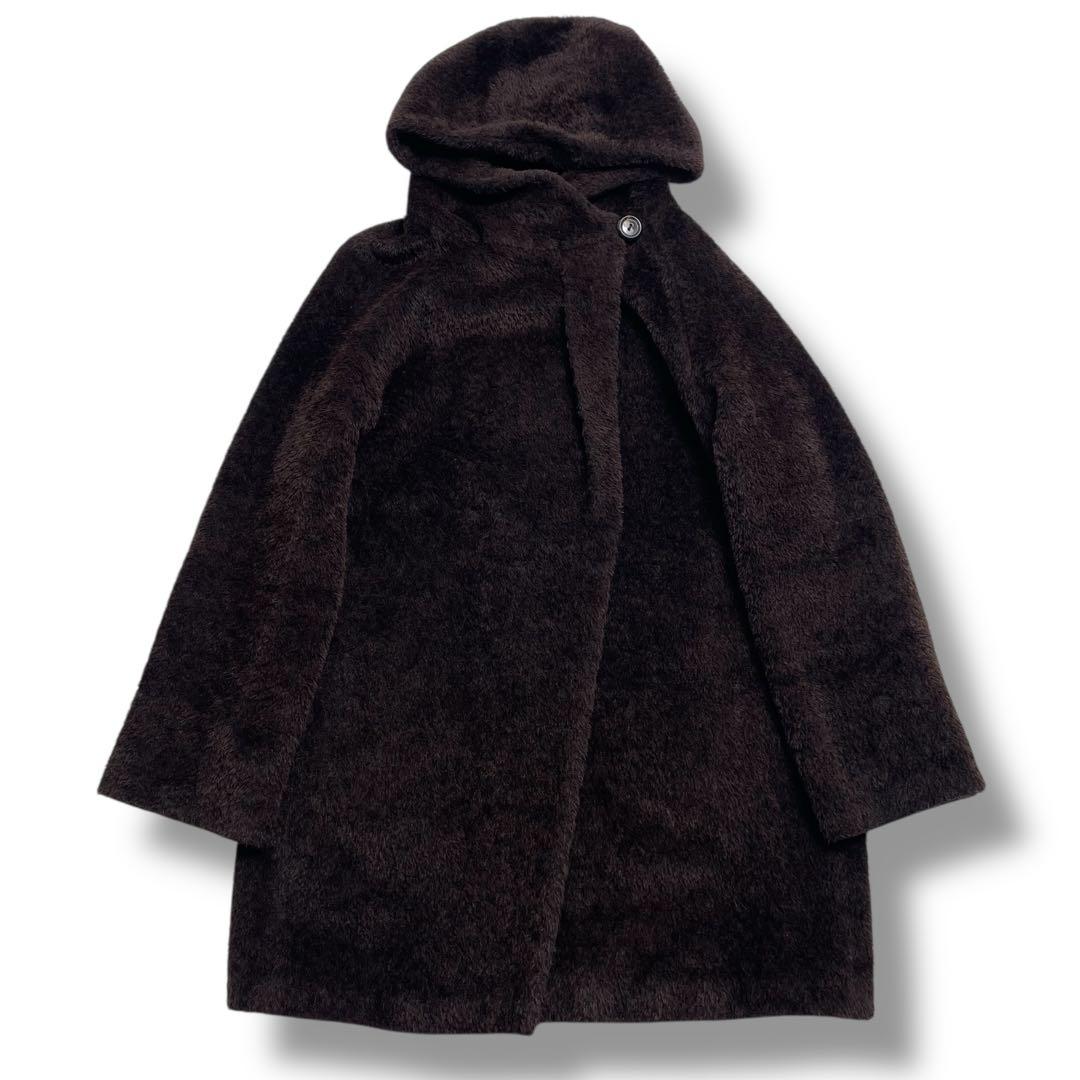 【美品】MAX MARA STUDIO アルパカ テディベア コート 女優襟