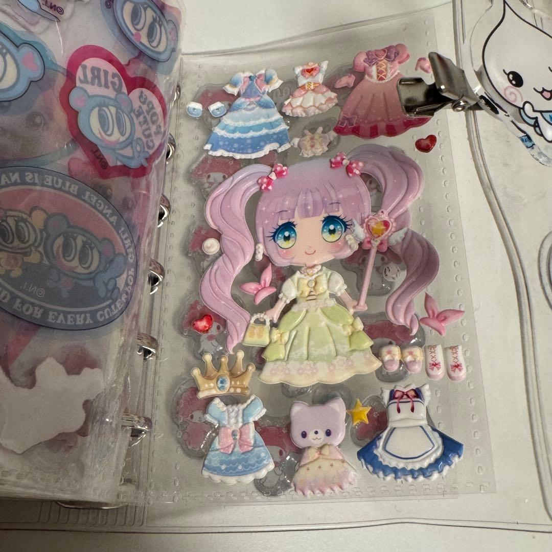 シール帳完成品 20ページ ボンボンドロップシール